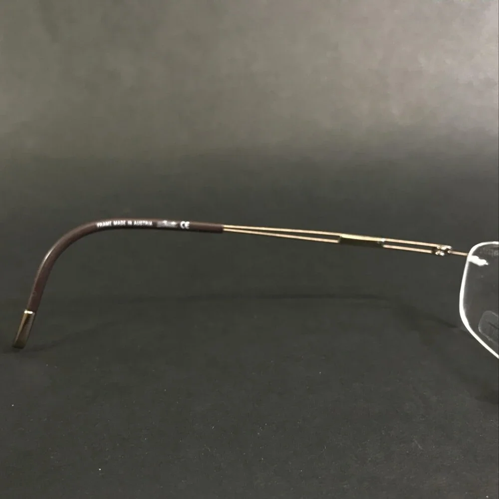 Silhouette Eyeglasses Frames 4302 40 6052 5227 Titan Next Gen Brown 49-17-140